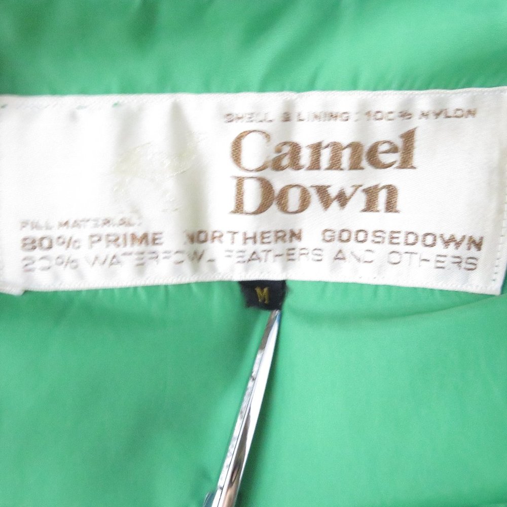 Vintage Camel Down Rainbow Ski Jacket Sz Medium - Picture 2 of 7